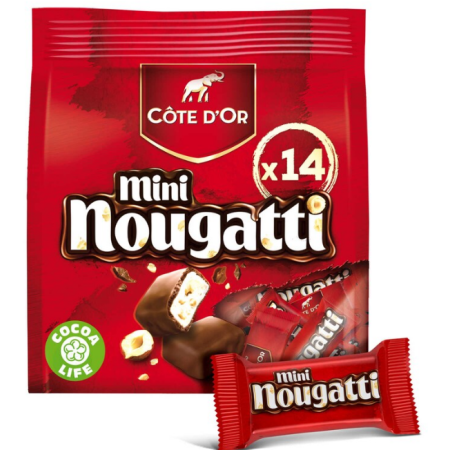 Gold Coast Nougatti Chocolate Mini Nougat 180 gr