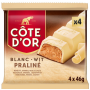 Côte d'Or White Chocolate PRALINE 4 x 46g