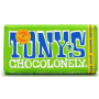 Tony's Chocolonely Chocolate Black Almond sea salt Fairtrade 180 gr