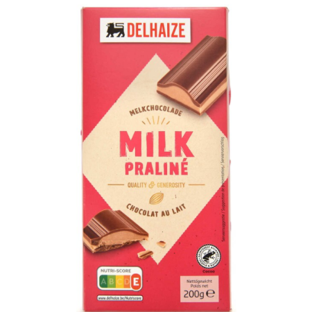 Delhaize Milk Chocolate Praline 200g