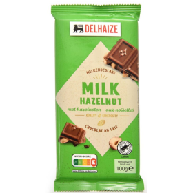 Delhaize Chocolate Milk Hazelnut 100g