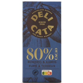 Delicate Chocolate Black Uganda 80% 100 gr