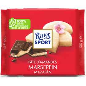 Ritter Sport Chocolate Marzipan 100 gr