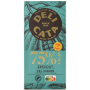 Delicata Chocolate Extra Dark 75% with sea salt 100g