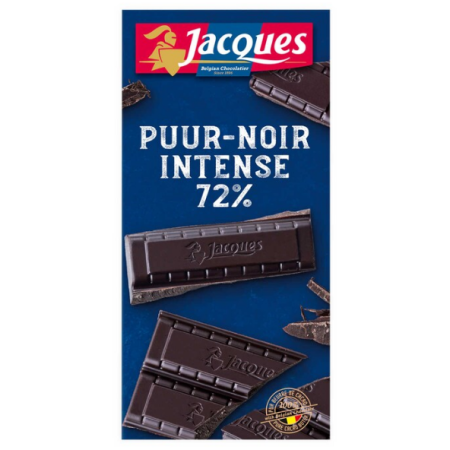 Jacques bar 72% dark chocolate 100g