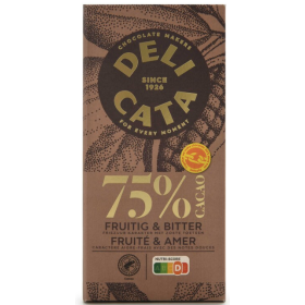Delicata Chocolate Extra Dark 75% 100g
