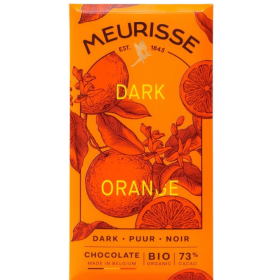 Meurisse Dark Chocolate Orange Fairtrade Organic 100g
