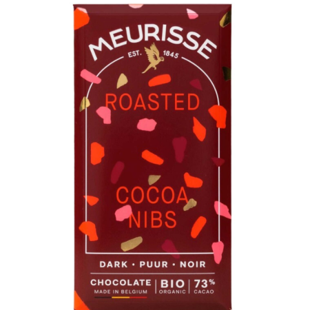 Meurisse Dark Chocolate Cocoa Nibs Fairtrade Organic 100g