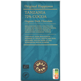 Delicata Dark Chocolate Tanzania 72% 100g