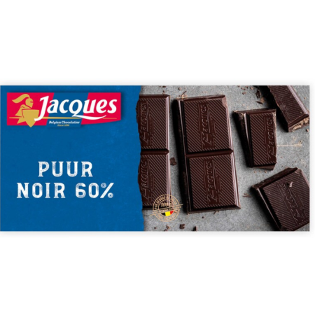Jacques Chocolate Dark 60% 180g bar
