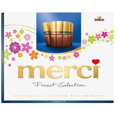 MERCI Chocolate Finest selection Milk 250g