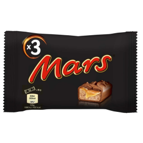 Mars Chocolate Bars 3 Pack 135g