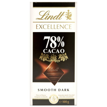Lindt Excellence Chocolate Dark 78% 100g