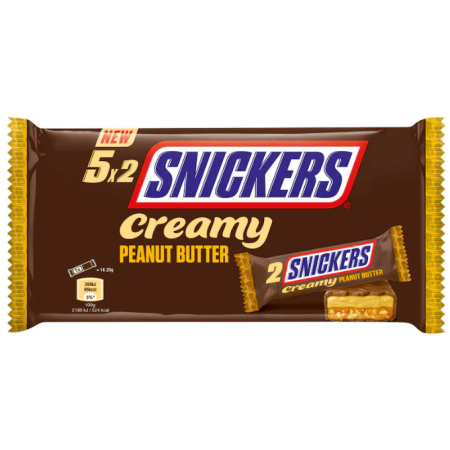 Snickers Creamy Peanut Butter  Pieces 183 gr