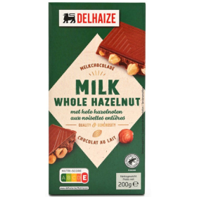 Delhaize Milk Chocolate Hazelnuts 200g