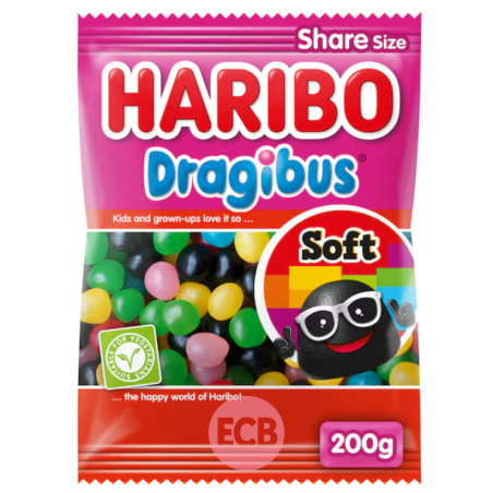 Haribo Bonbons   Dragibus Soft 200g