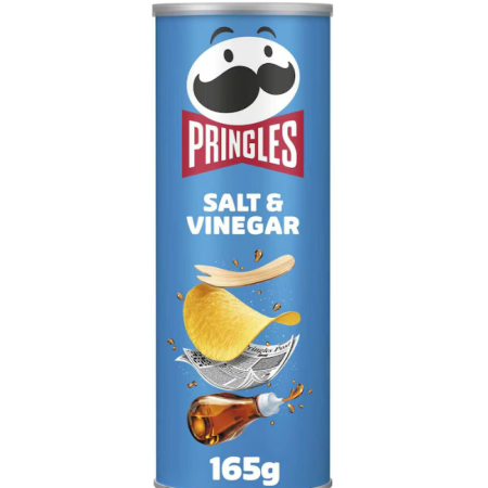 Pringles Chips Salt Vinegar 165 gr