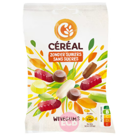 Cereal Control Gommes Sans sucre Maltitol 100g