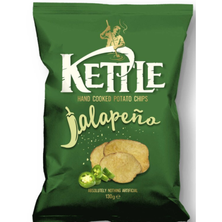 Kettle Chips Jalapeno 130 gr