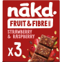 Nàkd Bars Fruit & Fiber Strawberry-Raspberry 3 x 44g
