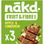 Nàkd Bars Fruit & Fiber Apple-Cinnamon 3 x 44g