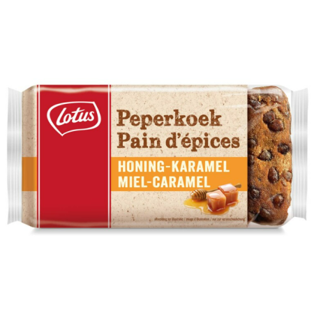 Lotus Gingerbread Honey Caramel 348g