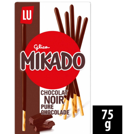 LU Mikado Biscuits Chocolate Dark Chocolate 75g