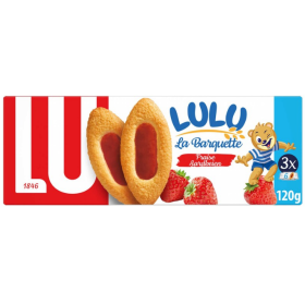 LU Lulu Biscuits Barquette Cakes Strawberry 120g