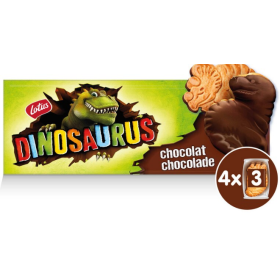 Lotus Dinosaur Cookie Chocolate Snack pack 225 gr