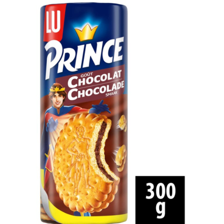 LU Prince Biscuits Filled Chocolate 300g