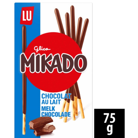 LU Mikado Biscuits Chocolate Milk Chocolate 75g