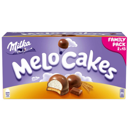 Milka Melo Cakes Chocolate Family Pack 500 gr