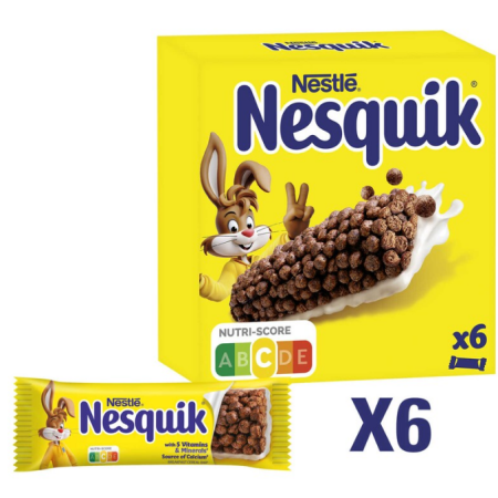 Nestlé Nesquik Cereal Bar Chocolate Milk 150g