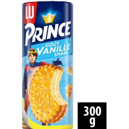 LU Prince Biscuits Vanilla filled 300g