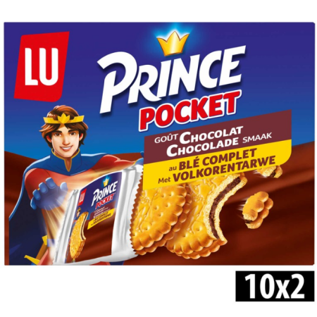 LU Prince Biscuits Pocket Chocolate  10 x 40g