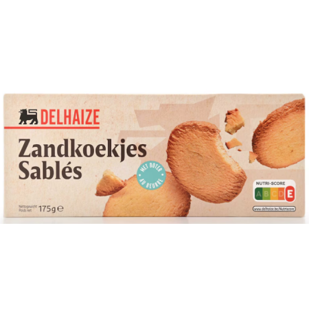 Delhaize Biscuits Sablés  Shortbread Butter 175g