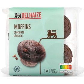 Delhaize Muffins Chocolate 300 gr