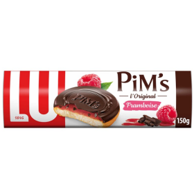 LU Pim's Biscuits Pim's Raspberry Chocolate 150g