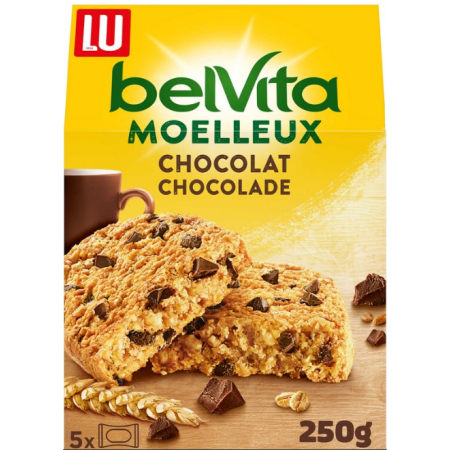 LU Belvita Breakfast Biscuits Soft Chocolate 250g