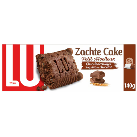 LU Small Soft Cakes Chocolate 140g