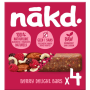 Nàkd  Bars Fruit & Nut Berries 4 x 35g