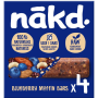 Nàkd Bars Fruit & Nut Blueberry muffin 4 x 35g