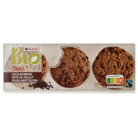 Delhaize Organic Cookies Chocolate Organic Fairtrade 200 gr