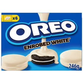 Oreo Cookies Coated  White chocolate flavor 246g