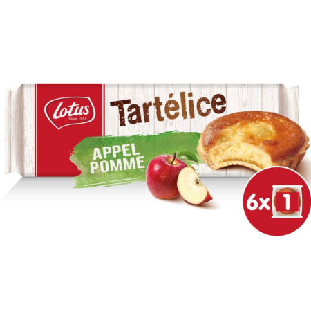 Lotus Pastry Tartélice Apple 345g
