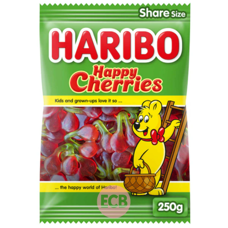 Haribo Bonbons Happy Cherries 250g