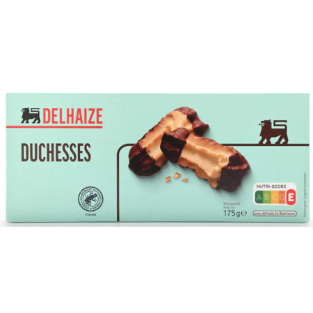 Delhaize Biscuits Duchesses Chocolate 175g