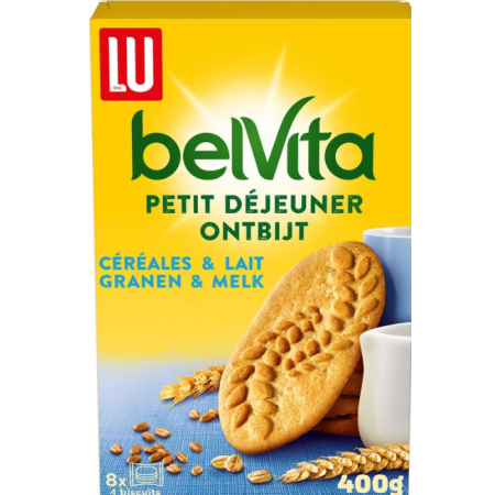 LU Belvita Breakfast Biscuits Seeds Milk 400g