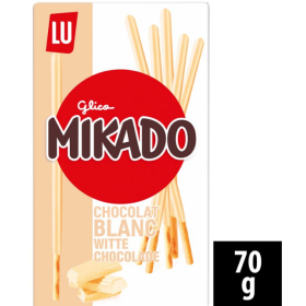 LU Mikado Biscuits Chocolate White Chocolate 70g