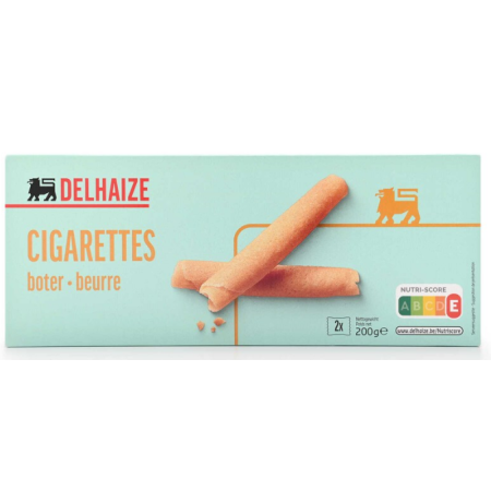 Delhaize Cigarettes 200g Butter